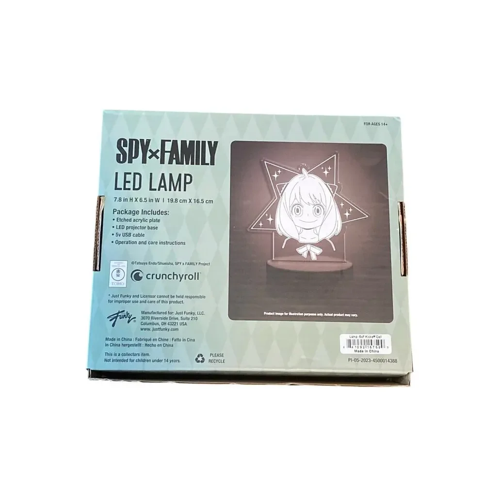Spy x Family Anya Forger LED Lamp Night Light 7 Color Changing